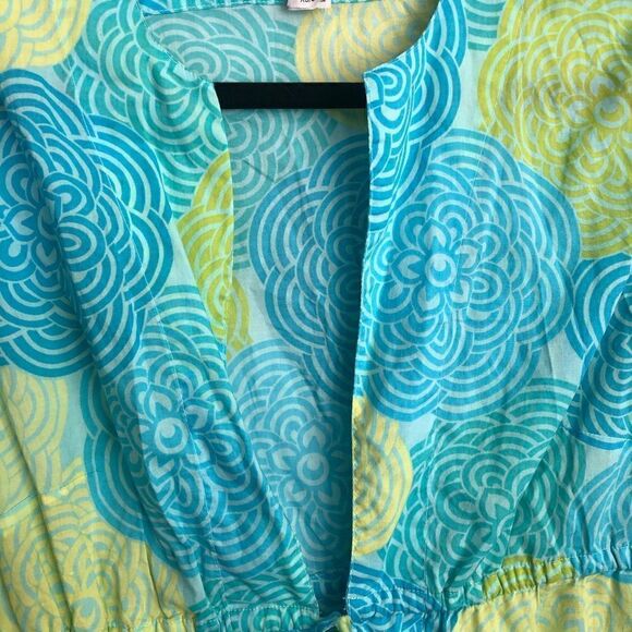 Victoria’s Secret LS Plunge Floral Print Cover Up Dress - Picture 14 of 16